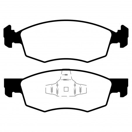 JUEGO DE PASTILLAS DE FRENO LITTON BRAKES UltraPad 40762