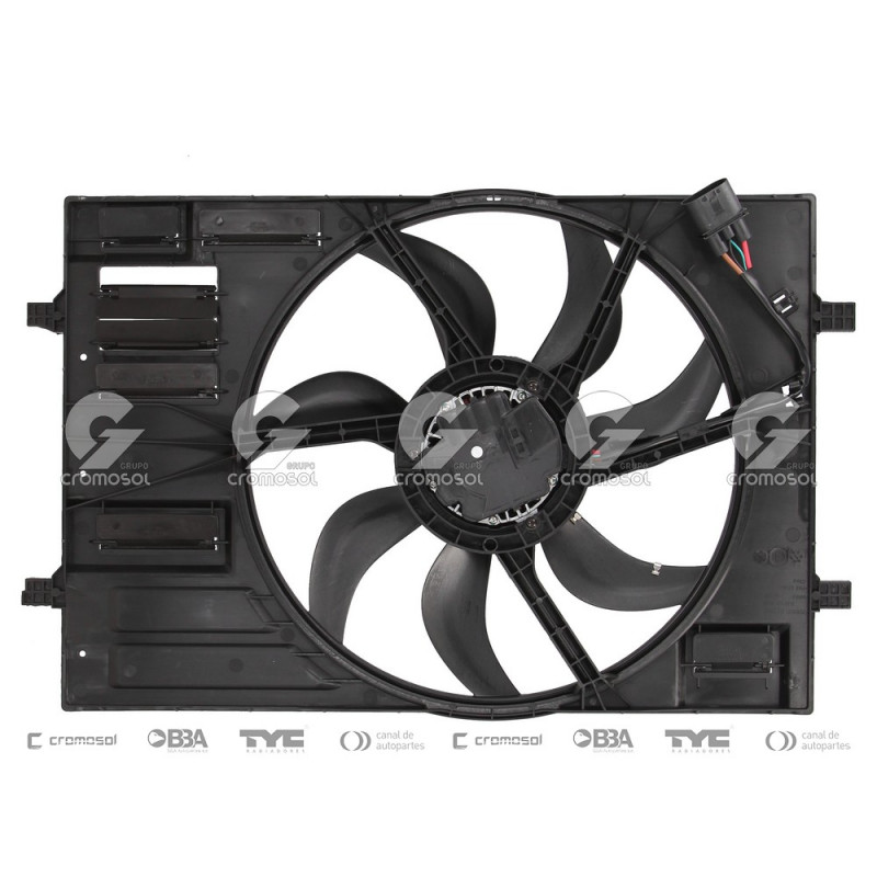 ELECTROVENTILADOR DE RADIADOR DE AGUA TYC 68436