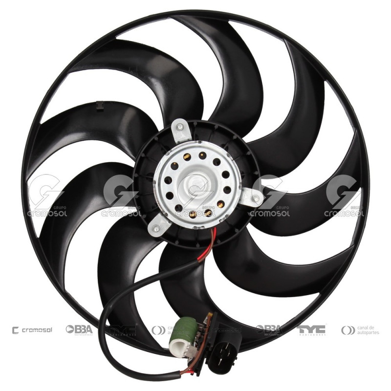 ELECTROVENTILADOR DE RADIADOR DE AGUA TYC 68773