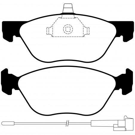 JUEGO DE PASTILLAS DE FRENO LITTON BRAKES 39160