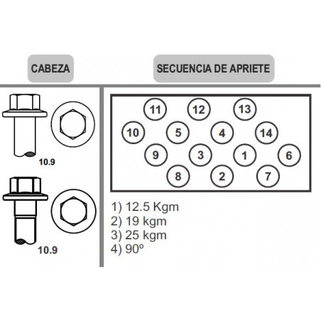 BULON DE TAPA DE CILINDROS RENO 09SC0049