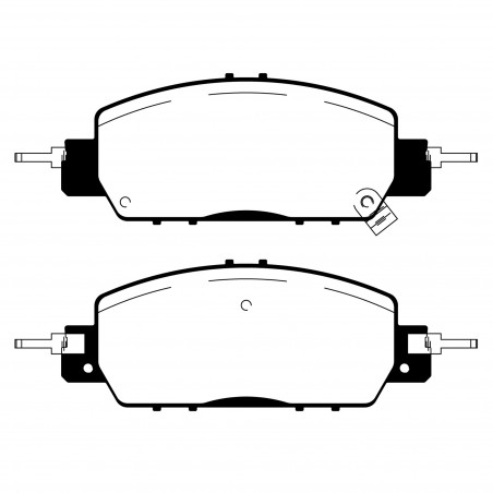 JUEGO DE PASTILLAS DE FRENO LITTON BRAKES UltraPad 49740