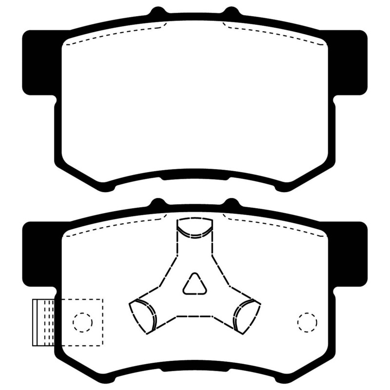 JUEGO DE PASTILLAS DE FRENO LITTON BRAKES 40702