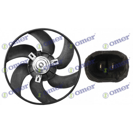ELECTROVENTILADOR DE AIRE ACONDICIONADO OMER EV-204