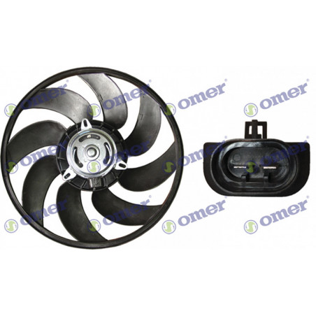 ELECTROVENTILADOR DE AIRE ACONDICIONADO OMER EV-224