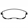 JUEGO DE PASTILLAS DE FRENO LITTON BRAKES 41940