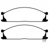 JUEGO DE PASTILLAS DE FRENO LITTON BRAKES 40490