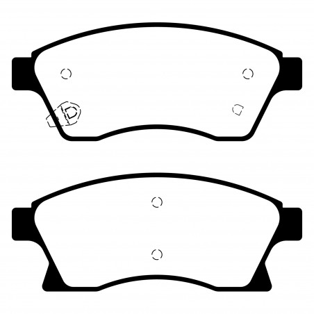 JUEGO DE PASTILLAS DE FRENO LITTON BRAKES UltraPad 48250