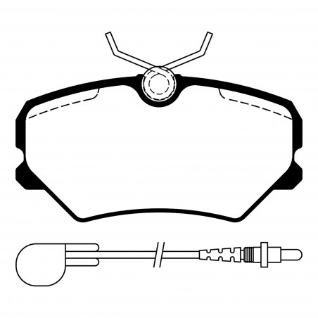 JUEGO DE PASTILLAS DE FRENO LITTON BRAKES 38170