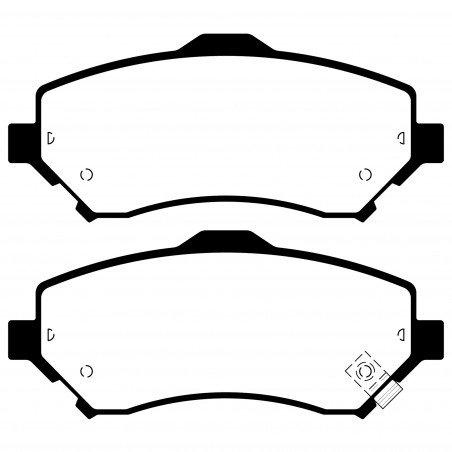 JUEGO DE PASTILLAS DE FRENO LITTON BRAKES UltraPad 46550