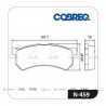 JUEGO DE PASTILLAS DE FRENO COBREQ 64189