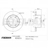 DISCO DE FRENO FREMAX BD0216
