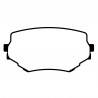 JUEGO DE PASTILLAS DE FRENO LITTON BRAKES 39040