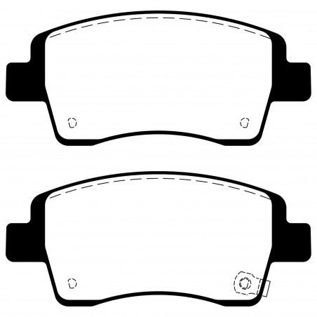 JUEGO DE PASTILLAS DE FRENO LITTON BRAKES UltraPad 48350