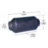 BUJE DE ELASTICO DE SUSPENSION CAPEMI 3503