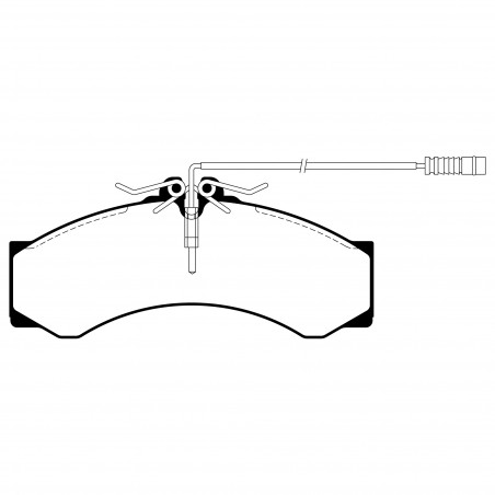 JUEGO DE PASTILLAS DE FRENO LITTON BRAKES 38420