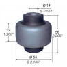 BUJE DE PARRILLA DE SUSPENSION CAPEMI 1598