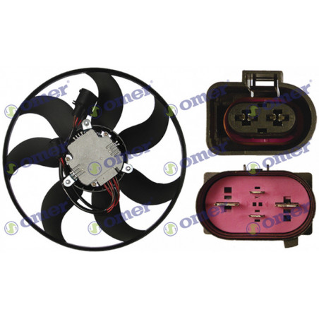 ELECTROVENTILADOR DE AIRE ACONDICIONADO OMER EV-423