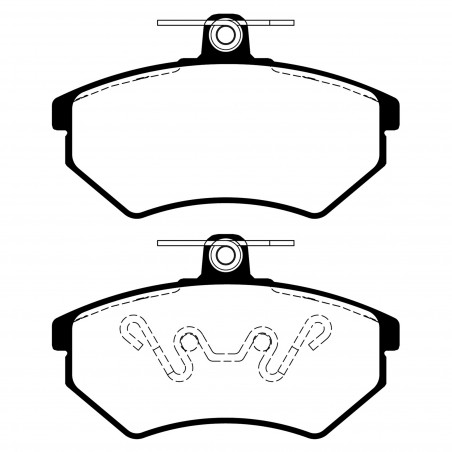 JUEGO DE PASTILLAS DE FRENO LITTON BRAKES 38670