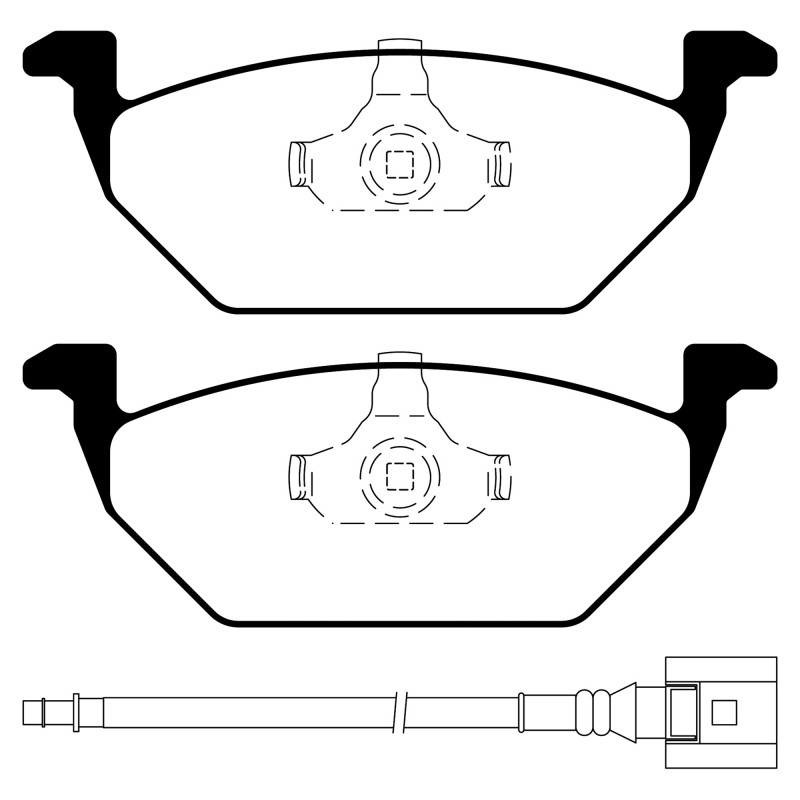 JUEGO DE PASTILLAS DE FRENO LITTON BRAKES 39153
