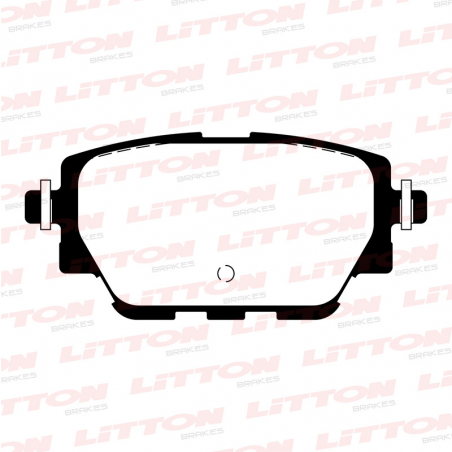 JUEGO DE PASTILLAS DE FRENO LITTON BRAKES UltraPad 53750
