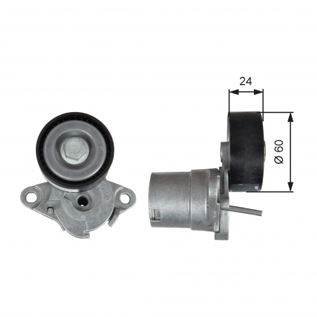 TENSOR DE CORREA DE ACCESORIOS GATES T39272