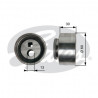 TENSOR DE CORREA DE DISTRIBUCION GATES T41139