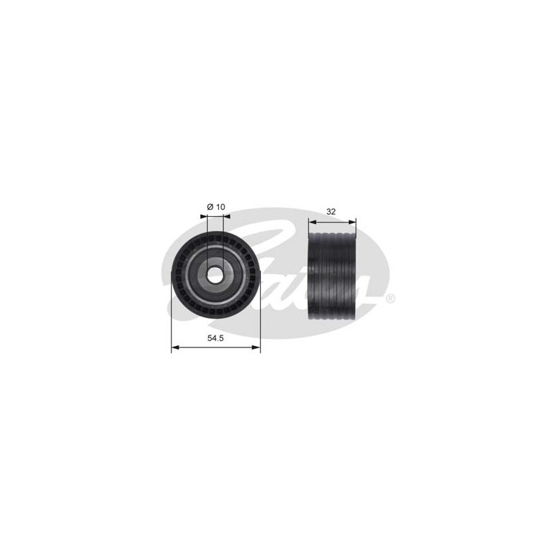 POLEA FIJA DE CORREA DE DISTRIBUCION GATES T41237