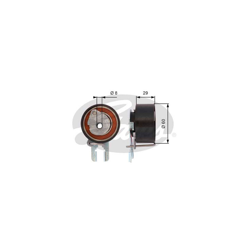 TENSOR DE CORREA DE DISTRIBUCION GATES T43158