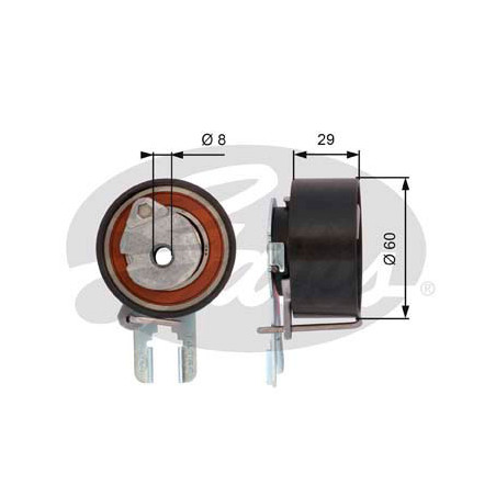 TENSOR DE CORREA DE DISTRIBUCION GATES T43158