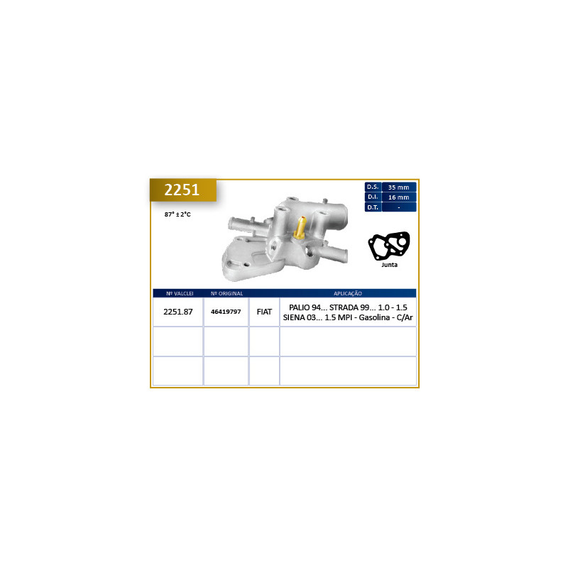 TERMOSTATO (COMPLETO) VALCLEI 2251.87