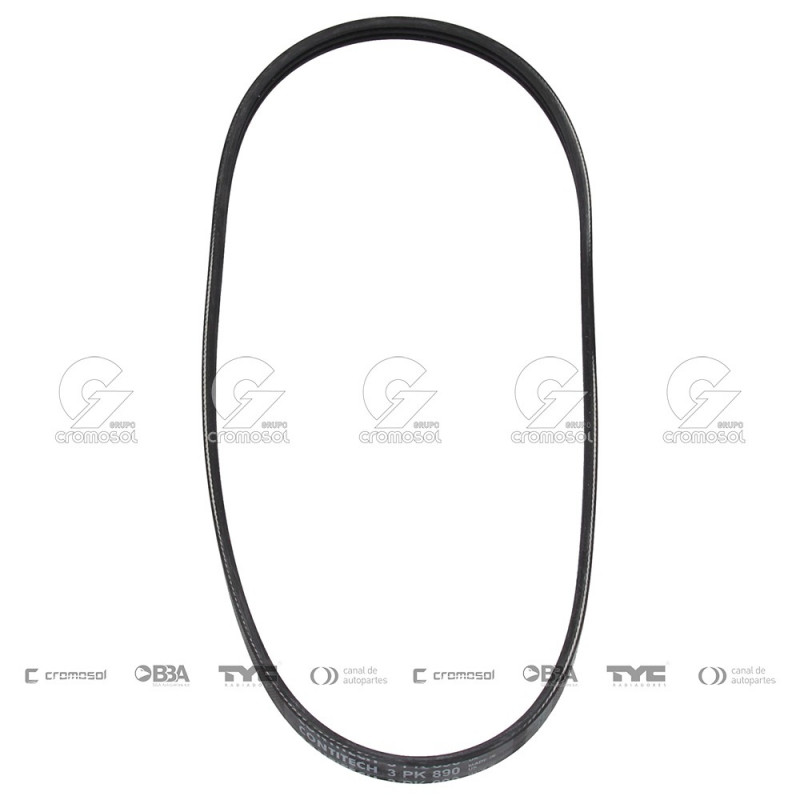 CORREA POLIV DE ACCESORIOS CONTINENTAL 65608/20