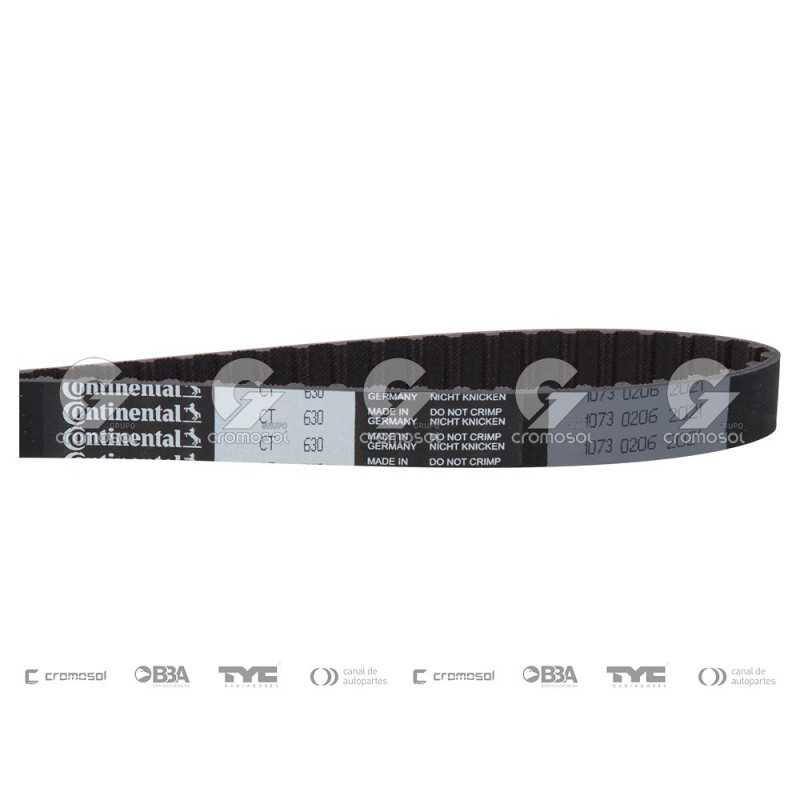 CORREA SINCRONICA DE DISTRIBUCION (DENTADA) CONTINENTAL 65698/20