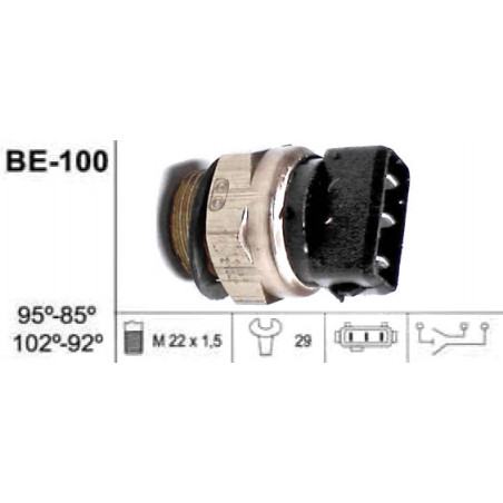BULBO DE ELECTROVENTILADOR SCHINCA BE-100