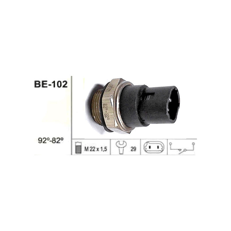 BULBO DE ELECTROVENTILADOR SCHINCA BE-102