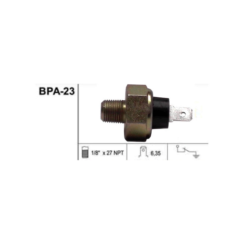 BULBO DE PRESION DE ACEITE DE MOTOR SCHINCA BPA-23