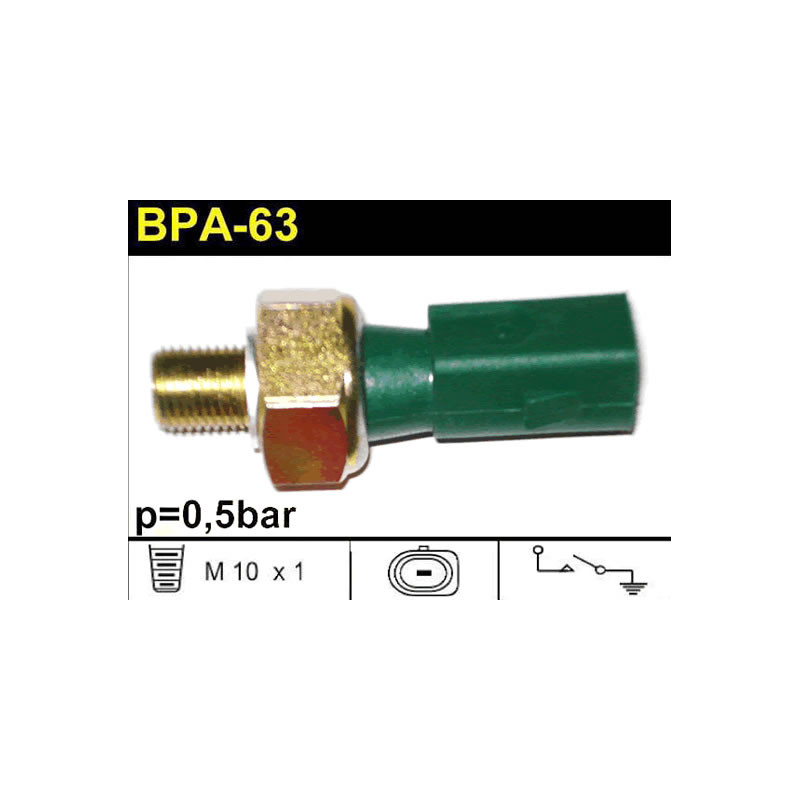 BULBO DE PRESION DE ACEITE DE MOTOR SCHINCA BPA-63