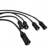 JUEGO DE CABLES DE BUJIAS NGK ST-V01