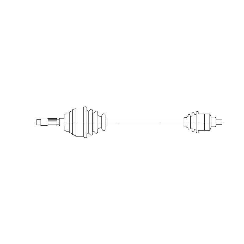 SEMIEJE DE TRANSMISION SKF VKJC 9406 A