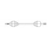 SEMIEJE DE TRANSMISION SKF VKJC 9504 A