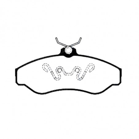 JUEGO DE PASTILLAS DE FRENO RAYBESTOS 88107
