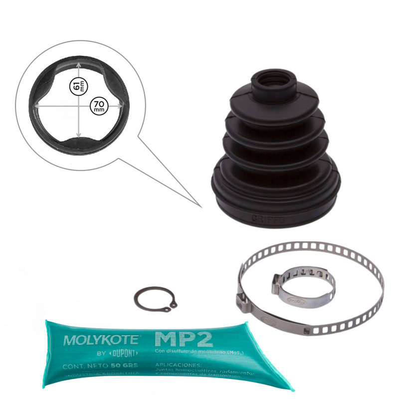 KIT DE FUELLE DE SEMIEJE DE TRANSMISION GRIFFO 231-32