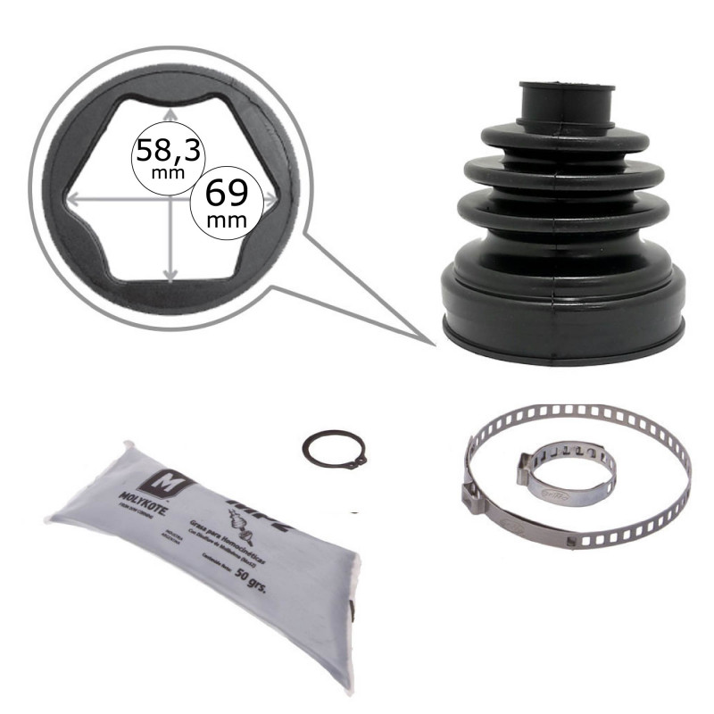 KIT DE FUELLE DE SEMIEJE DE TRANSMISION GRIFFO 236-32