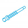 AMORTIGUADOR DE CABINA SACHS 350 252