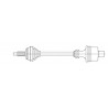 SEMIEJE DE TRANSMISION SKF VKJC 9618 A