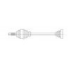 SEMIEJE DE TRANSMISION SKF VKJC 9101 A