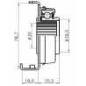 CRAPODINA MECANICA DE EMBRAGUE SKF VKC 2189 H