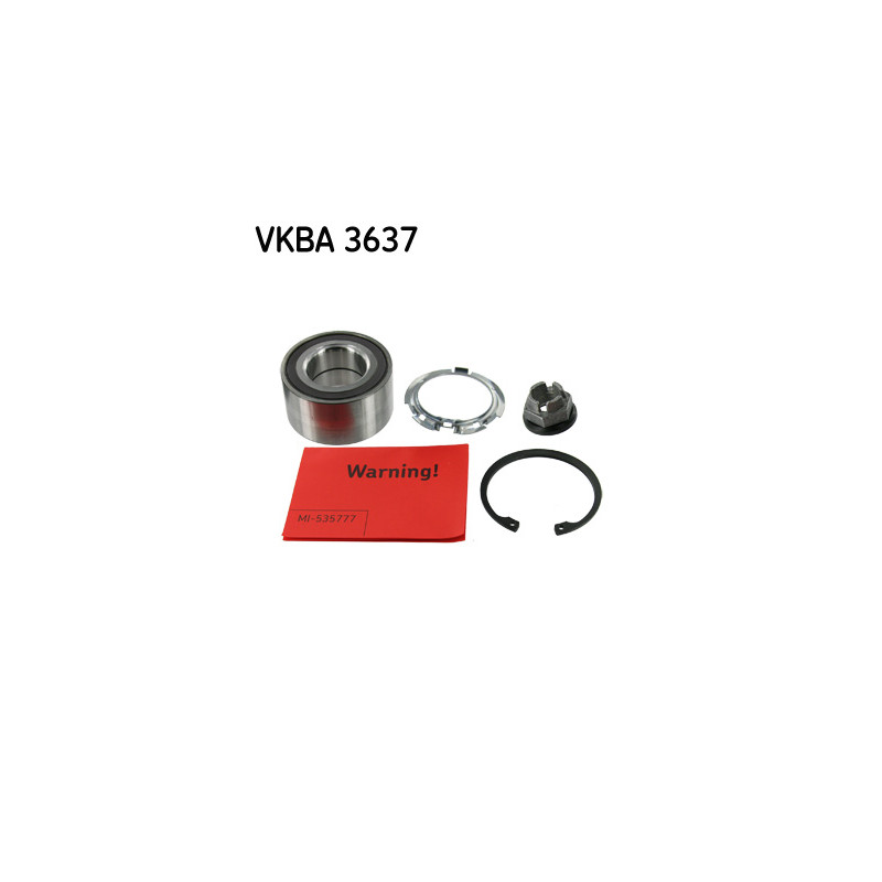 KIT DE RODAMIENTO DE RUEDA SKF VKBA 3637