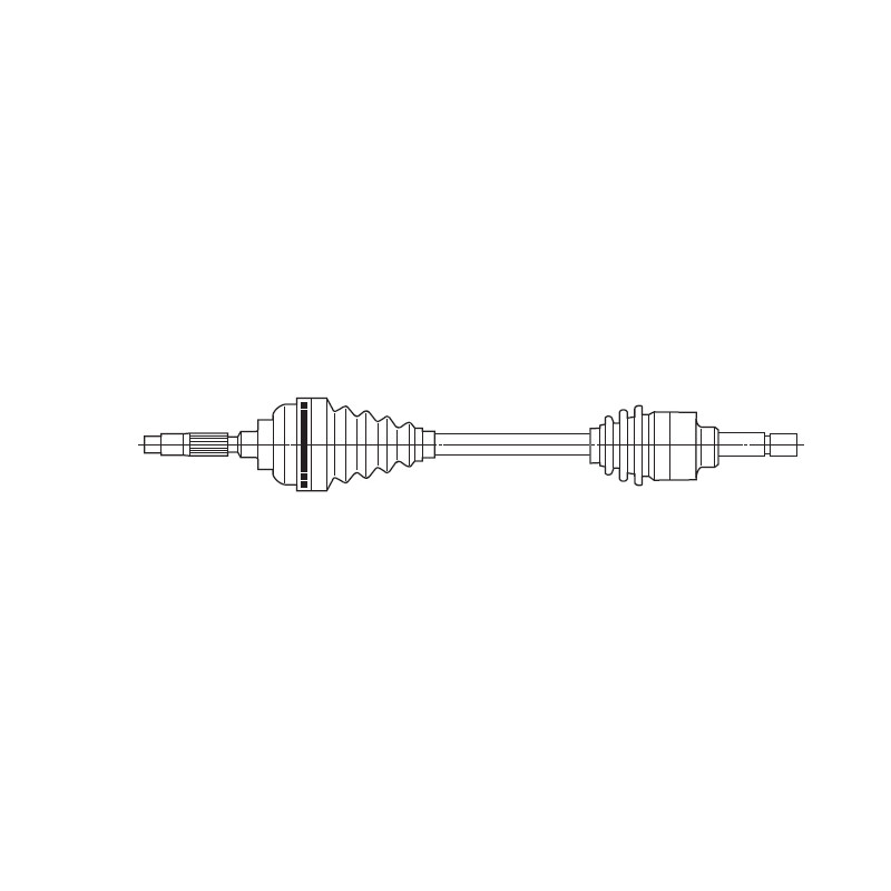 SEMIEJE DE TRANSMISION SKF VKJC 5810