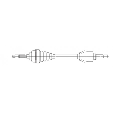 SEMIEJE DE TRANSMISION SKF VKJC 5810